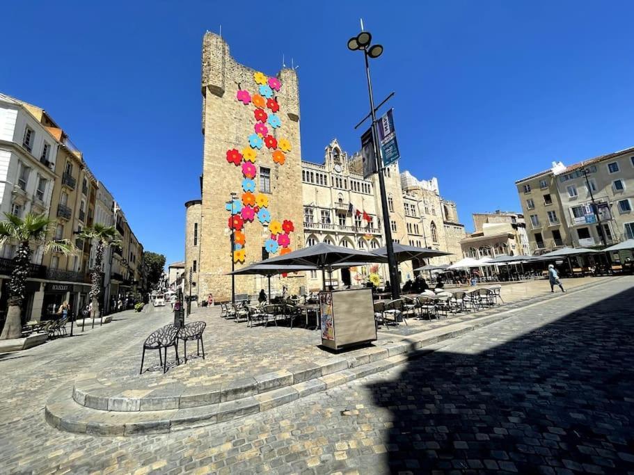 Narbonne : Super Appartement De Qualite Eksteriør bilde